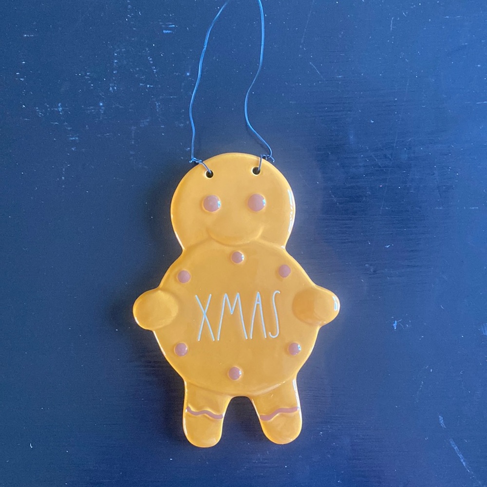 Rae Dunn gingerbread ornament